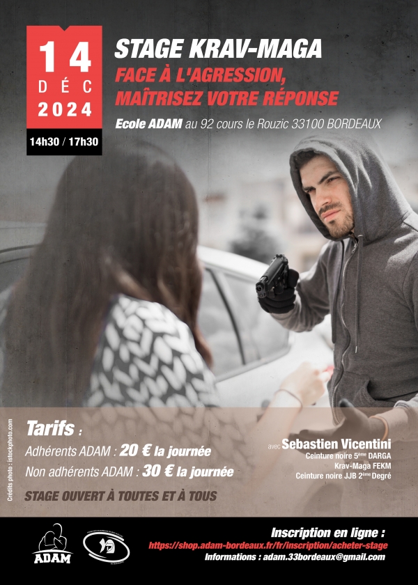 Stage réponse à l'agression 14 décembre