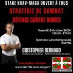 Evènement Stage Krav-maga du 19/10/2024